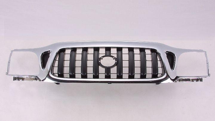 Calandre Toyota Tacoma 2001-2004 Chrome/Gris foncé, TO1200248