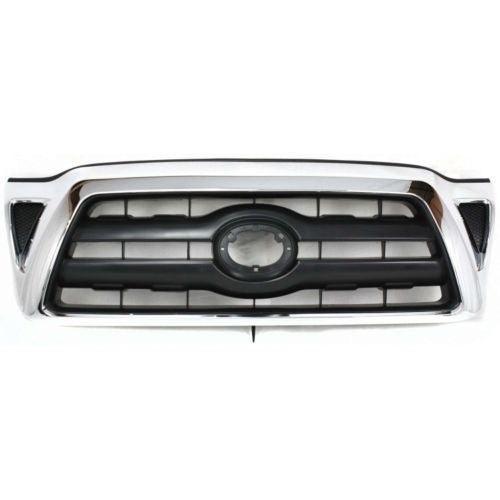 2005-2008 Toyota Tacoma  Grille Chrome/Black