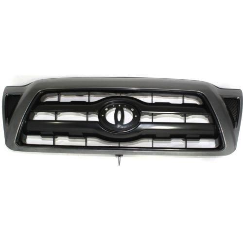 Calandre Toyota Tacoma 2005-2011 noire avec face avant grise, TO1200269