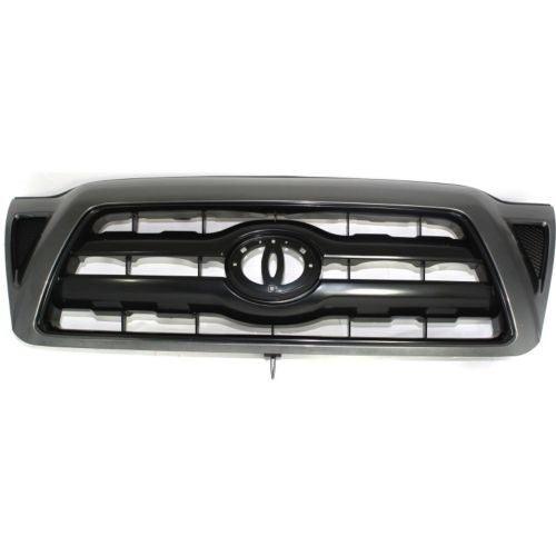 2005-2011 Toyota Tacoma  Grille Black With Grey Front