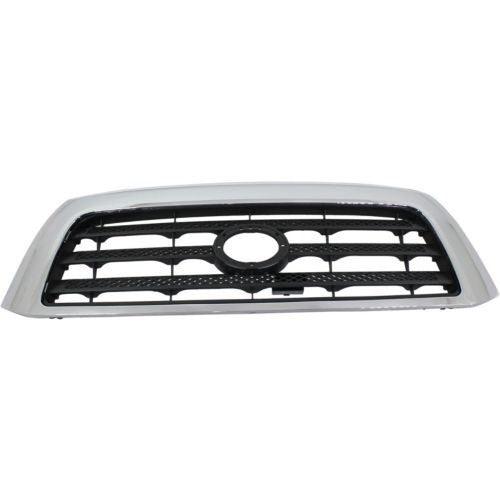 2007-2009 Toyota Tundra Grille Sr5 Model Black With Chrome Front