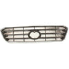 2008-2010 Toyota Highlander Grille Ltd Painted Slv-Gray/Gray