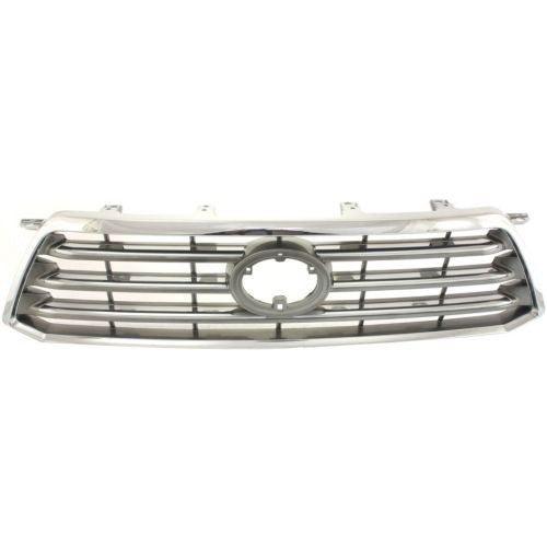 Calandre Toyota Highlander 2008-2010 Chrome/Noir, TO1200308
