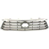 2008-2010 Toyota Highlander Grille Chrome/Black