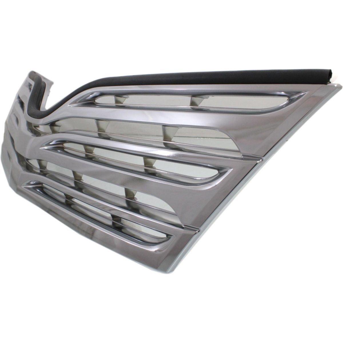 Calandre Toyota Venza 2009-2012, finition nickel satiné chromé, TO1200321