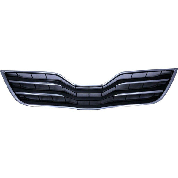 2010-2011 Toyota Camry Grille Black/Chrome Xle