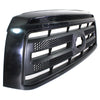 2010-2013 Toyota Tundra Grille Sr5 Model/Base Matte-Black With Black Front Without Sport Pkg Without Chrome