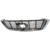2010-2013 Toyota Tundra Grille Ltd/Platinum Model Without Sport Pkg Chrome With Silver Billet Insert 