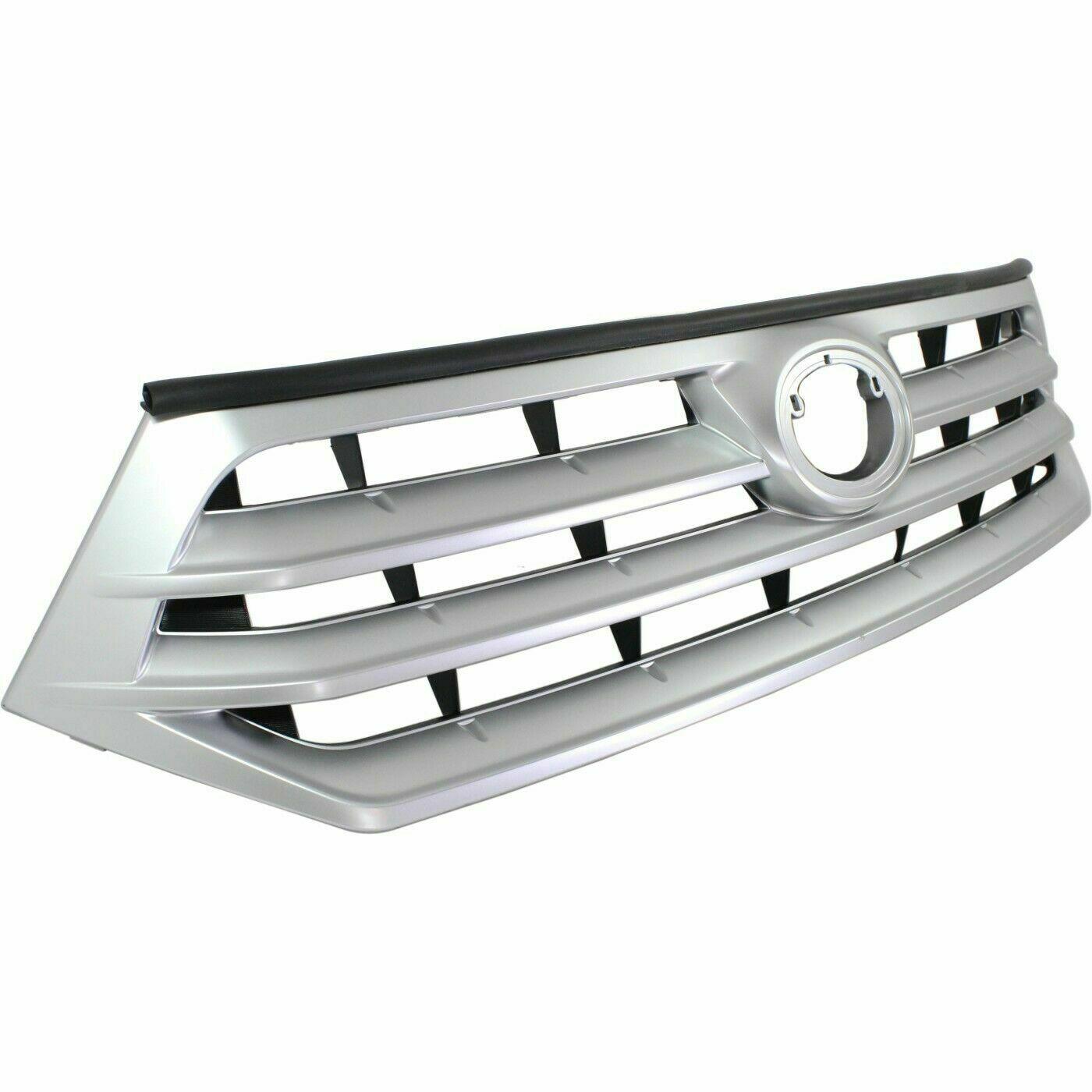 Calandre noire pour Toyota Highlander 2011-2013, TO1200346