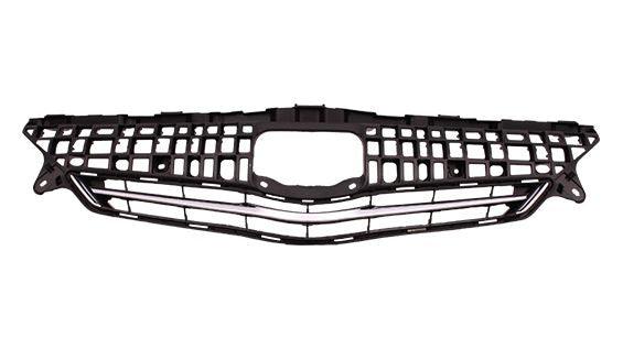 Calandre Toyota Prius V 2012-2014 Gris foncé mat avec moulure chromée, TO1200348