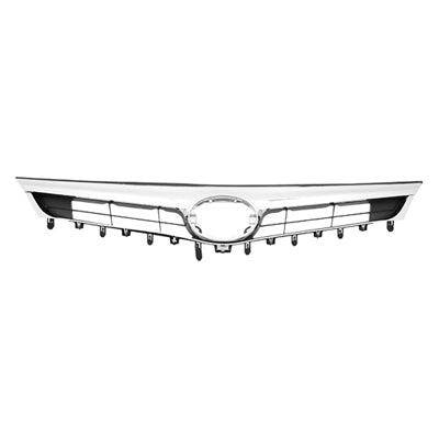 Calandre Toyota Avalon 2013-2015 Noir mat avec moulure chromée Sans système de précollision Sans emblème, TO1200357