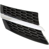2013-2015 Toyota Rav4 Grille Passenger Side With Chrome Moulding