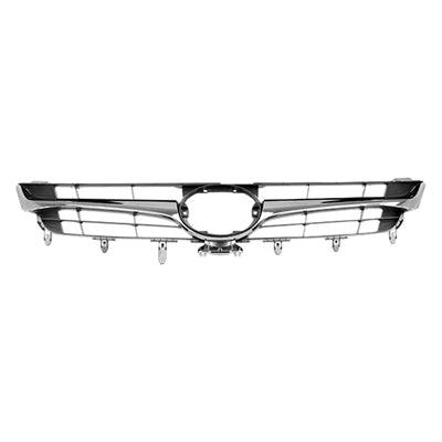 Calandre Toyota Camry Hybrid 2015-2016 noire avec moulure chromée fumée SE, TO1200388