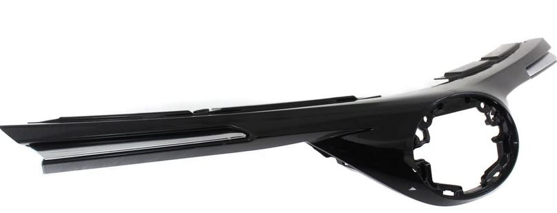 Calandre supérieure pour Toyota Rav4 2016-2018 (modèle fabriqué au Canada, sauf SE) / pour Toyota Rav4 2016 (modèle fabriqué au Japon, sauf SE), chromée/noir brillant, TO1200406U - Hunt Parts