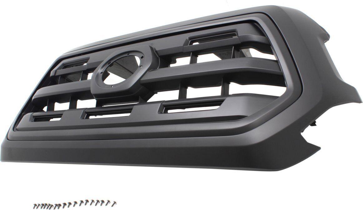 Calandre Toyota Tacoma 2016-2017 noire avec moulure noire/base avant noire/modèle SR5, TO1200407