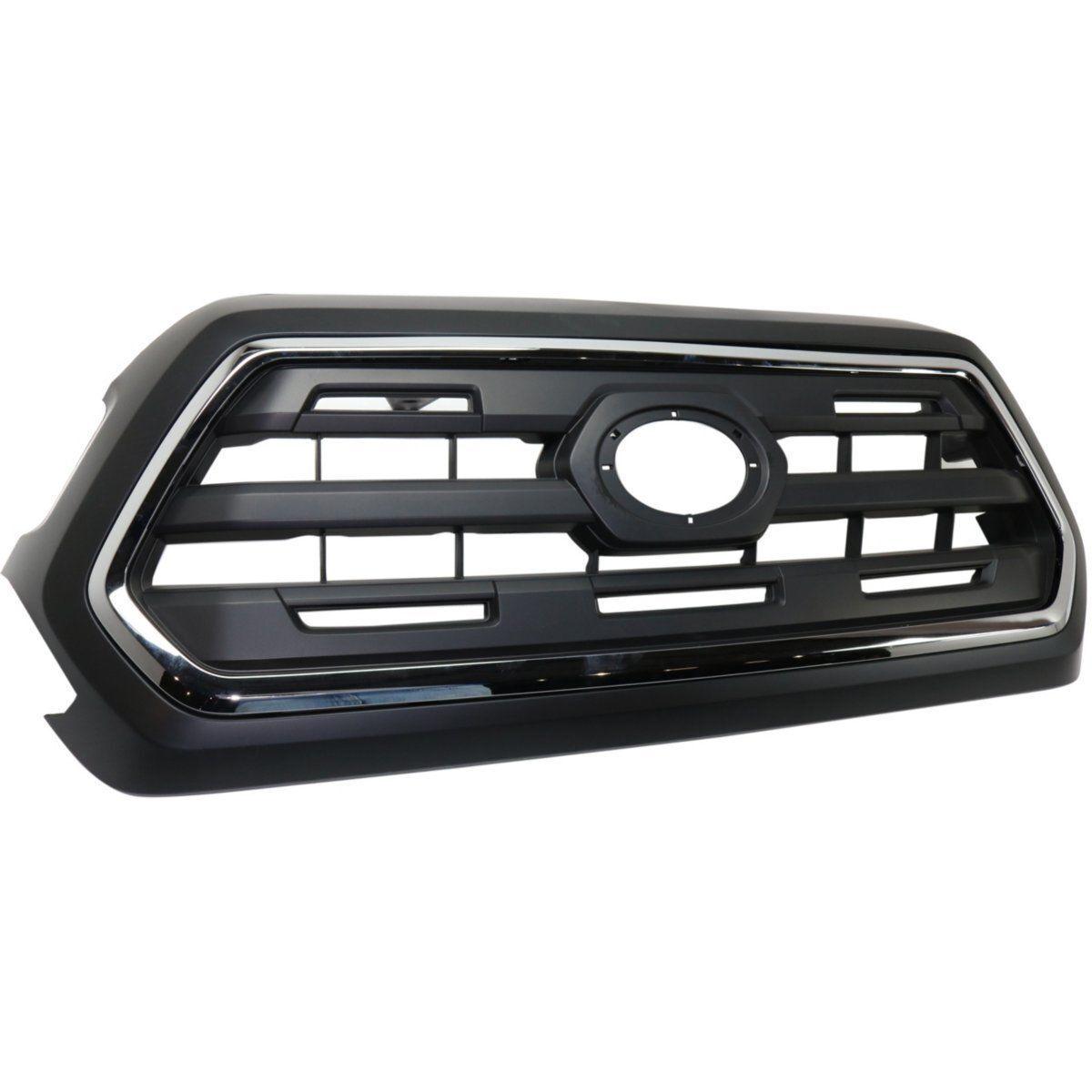 To1200408 Toyota Tacoma Grille Black Front With Chrome Moulding/Ptd Black Sr5 ...
