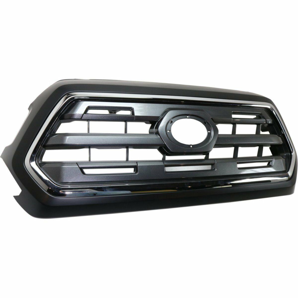 Calandre Toyota Tacoma 2016-2017 argentée avec moulure chromée/avant noir, modèle limité, TO1200409