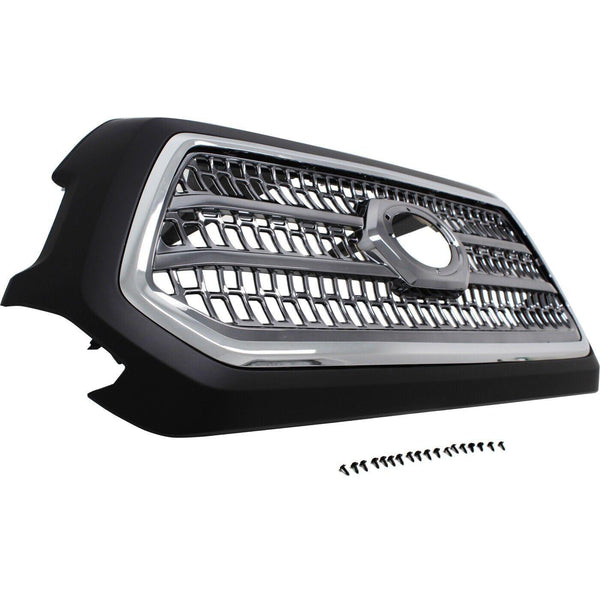 2016-2017 Toyota Tacoma  Grille Black With Smoked Finish/Gray Grille Without Trd Pro