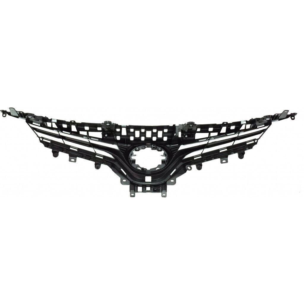 Calandre Toyota Camry 2018-2020 Noir brillant avec Surearound View XLE, TO1200421