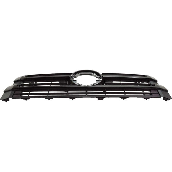 2017-2019 Toyota Highlander Hybrid Grille Matte-Black With Ptd Black Bar Se-Model