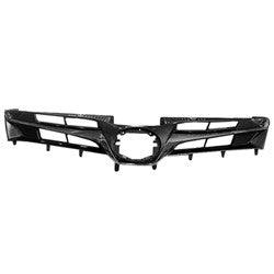 Calandre supérieure Toyota Sienna 2018-2020 Argent métallisé avec moulure chromée, modèle XLE/Ltd, TO1200430