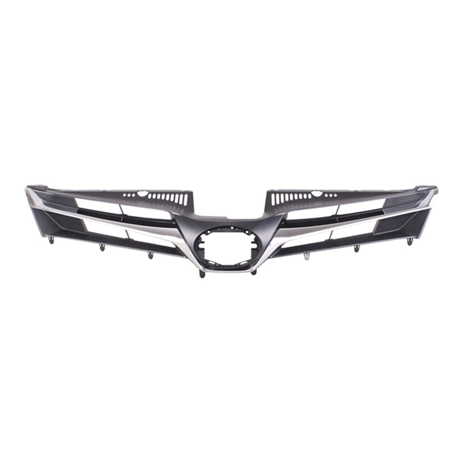 Calandre Toyota Sienna 2018-2020 Noir mat avec moulure chromée, modèle de base/L/Ce, TO1200433