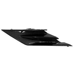 Moulure de calandre côté passager pour Toyota Camry Hybride 2018-2020, finition argent noir, fabriquée aux États-Unis, L/LE, TO1213110