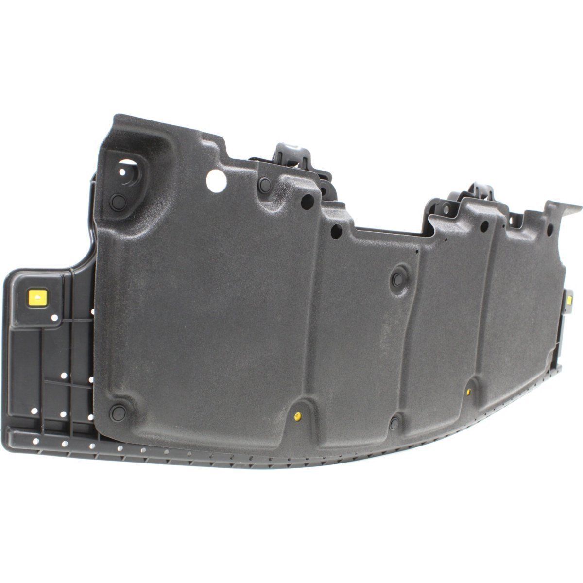 Protection de soubassement noire pour Toyota Corolla Sedan 2017-2019 (ensemble de 2 pièces - supérieure/inférieure), TO1228215U - Hunt Parts