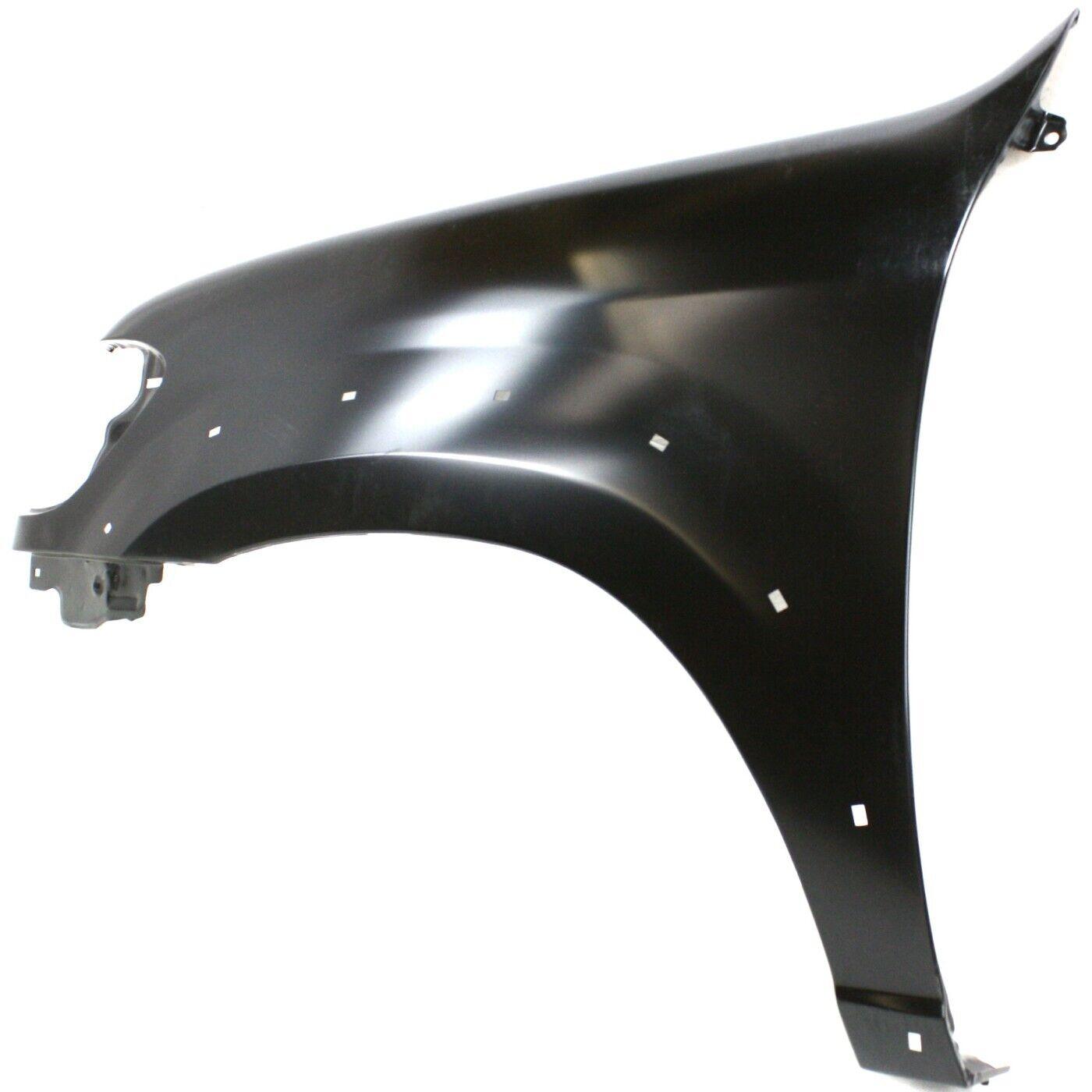 Aile avant côté conducteur pour Toyota Tundra 2005-2006 Double Cabine avec élargisseur d'aile en acier, TO1240222