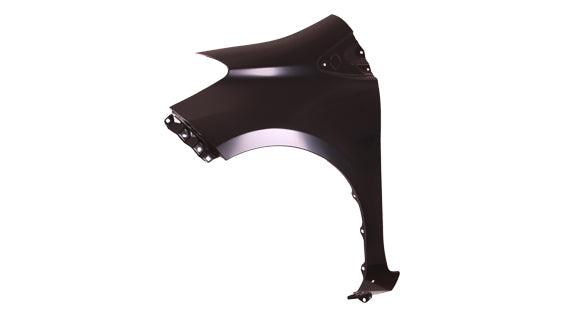 Aile avant côté conducteur pour Toyota Yaris Hatchback 2012-2014, sans trou pour feu de position latéral, avec trou pour moulure, modèle SE, TO1240247