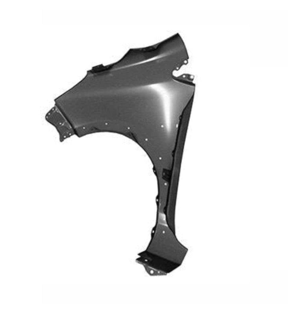 Aile avant côté conducteur Toyota Prius C 2018-2019 en acier avec moulure de passage de roue, TO1240270