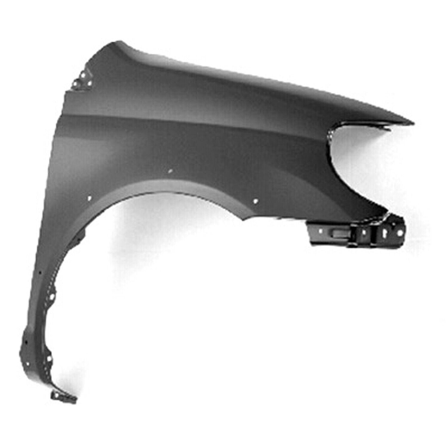 Aile avant côté passager pour Toyota Echo 2000-2002 avec trou pour moulure de roue, TO1241174
