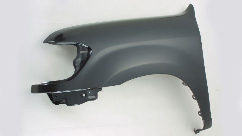 Aile avant côté passager Toyota Tundra 2004 sans trou pour élargisseur d'aile (Tundra Double Cab), TO1241200