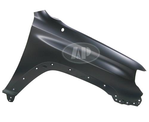 Aile avant côté passager pour Toyota 4Runner 2010-2013, sans emplacement pour clignotant, avec emplacement pour antenne, en acier, TO1241233C