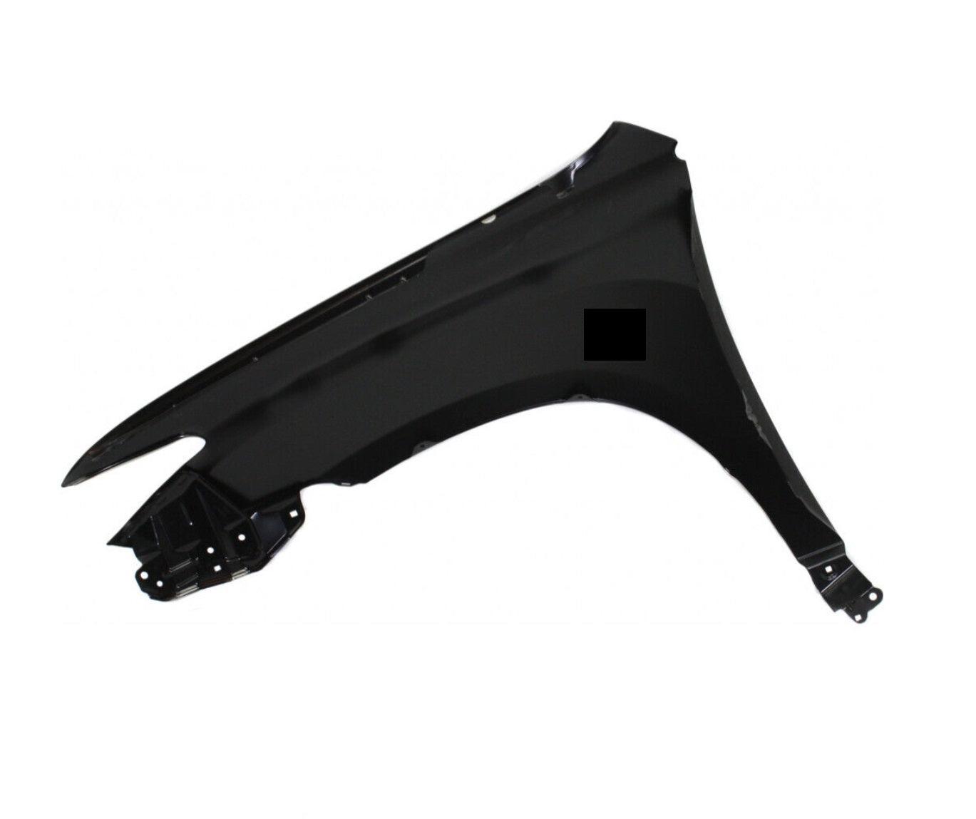 Aile avant côté passager pour Toyota Highlander 2011-2013, modèle Ltd/Sport, avec cache pour trou d'antenne, TO1241238C