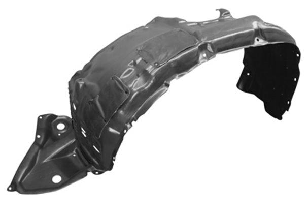 Doublure d'aile côté conducteur pour Toyota Highlander Hybrid 2014-2019 3.5L avec mousse isolante/de remorquage, TO1248196