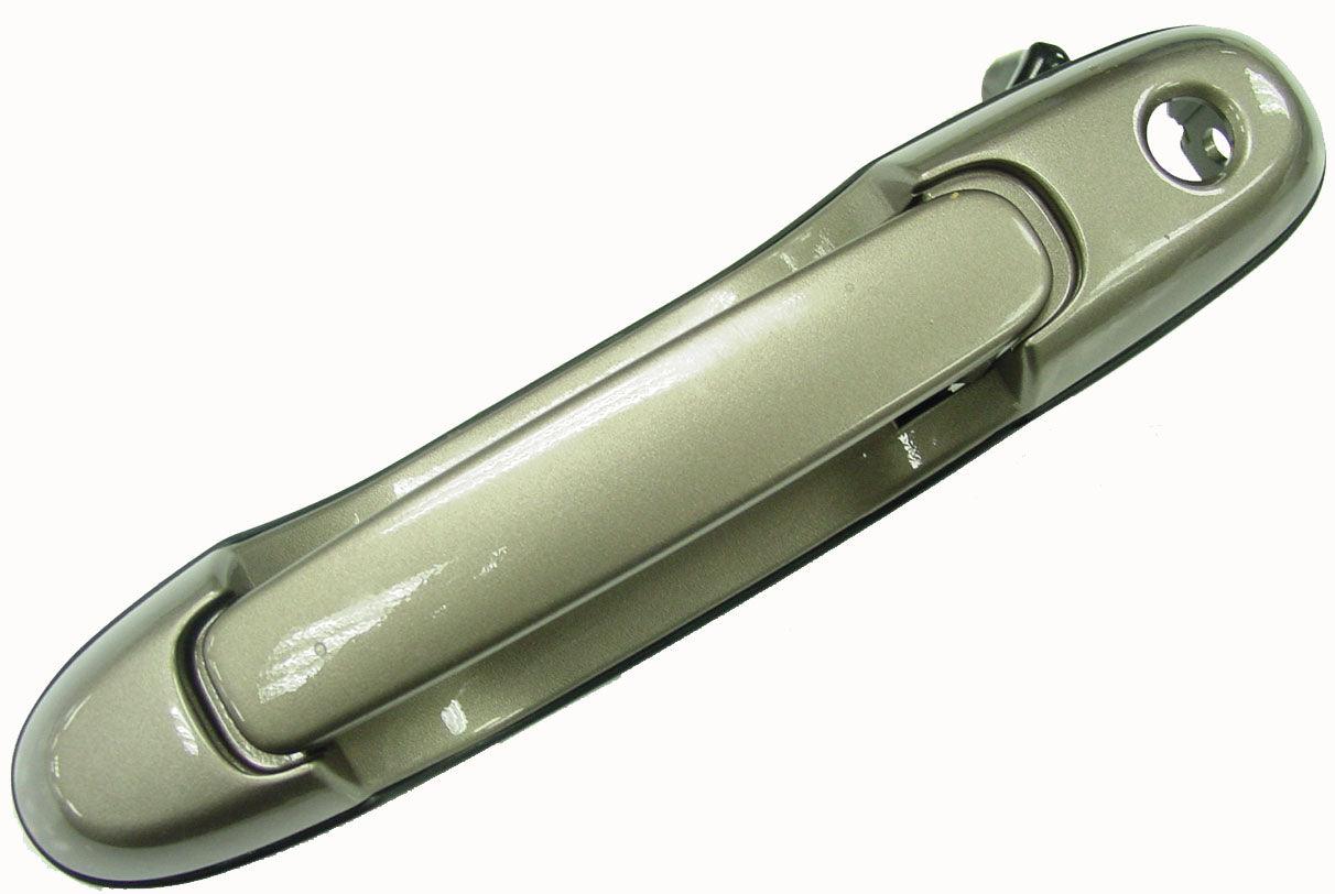 Poignée de porte extérieure avant côté conducteur pour Toyota Sienna 1998-2003, noire, TO1310126