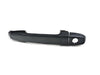 2001-2007 Toyota Highlander Door Handle Front Driver Side/Passenger Side Outer With Keyhole (Smooth Black)