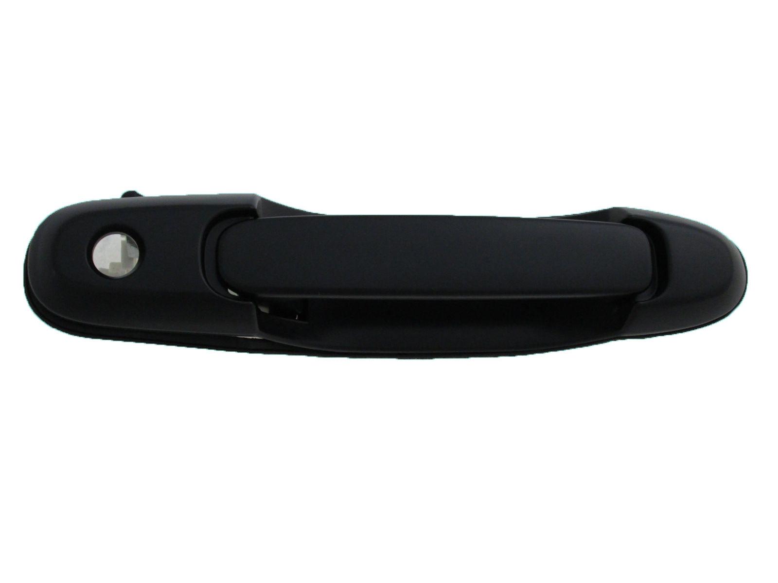 Poignée de porte extérieure avant côté passager pour Toyota Sienna 1998-2003, noire, TO1311126