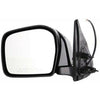 2001-2004 Toyota Tacoma  Mirror Driver Side Power Black