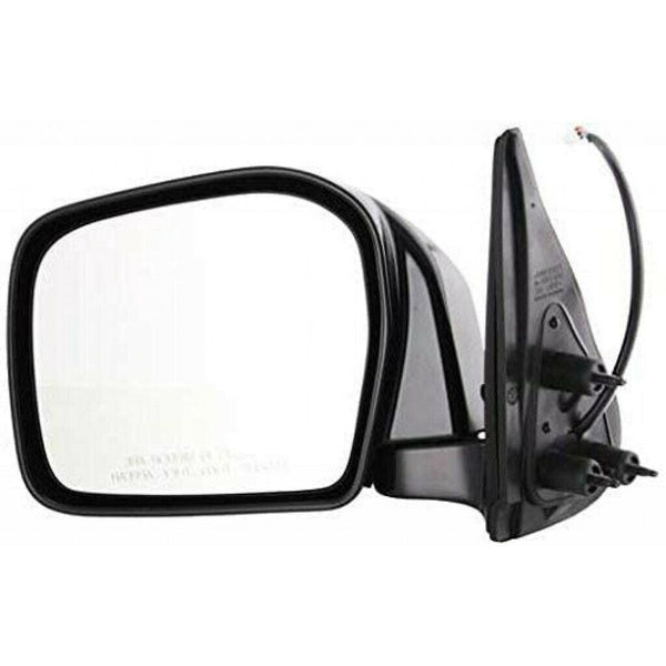 2001-2004 Toyota Tacoma  Mirror Driver Side Power Black