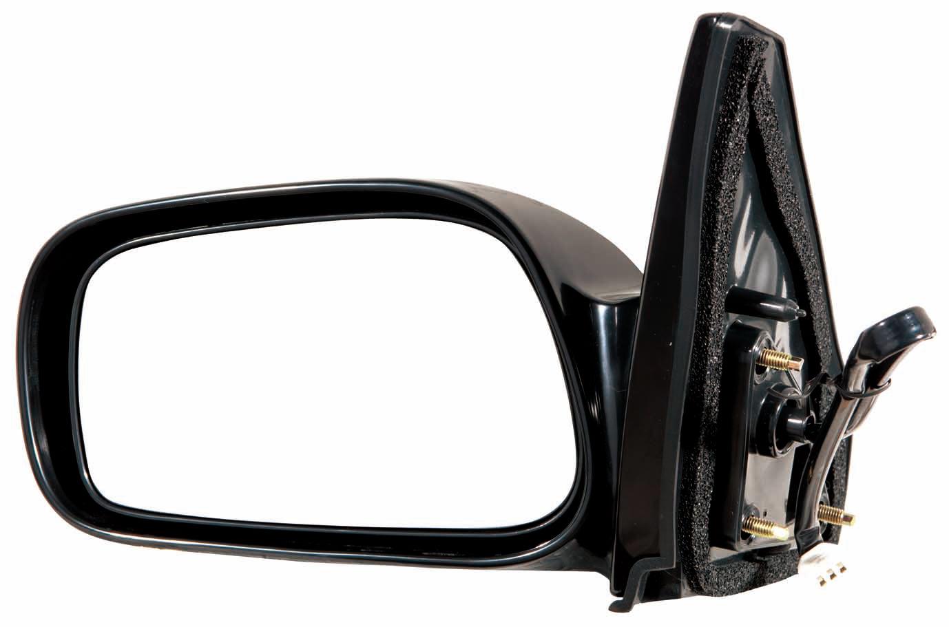 Rétroviseur extérieur côté conducteur pour Pontiac Vibe 2003-2008, électrique, non rabattable, noir brillant, PTM, TO1320207
