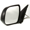 2008-2013 Toyota Highlander Mirror Driver Side Power Heated Without Puddle Lamp Base/Sport Model