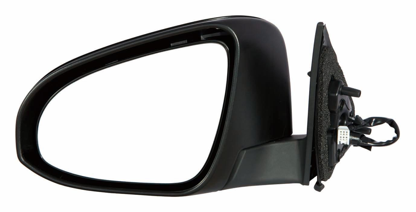 Rétroviseur extérieur côté conducteur pour Toyota Camry 2012-2014, électrique et chauffant, XLE/SE, sans angle mort, TO1320276