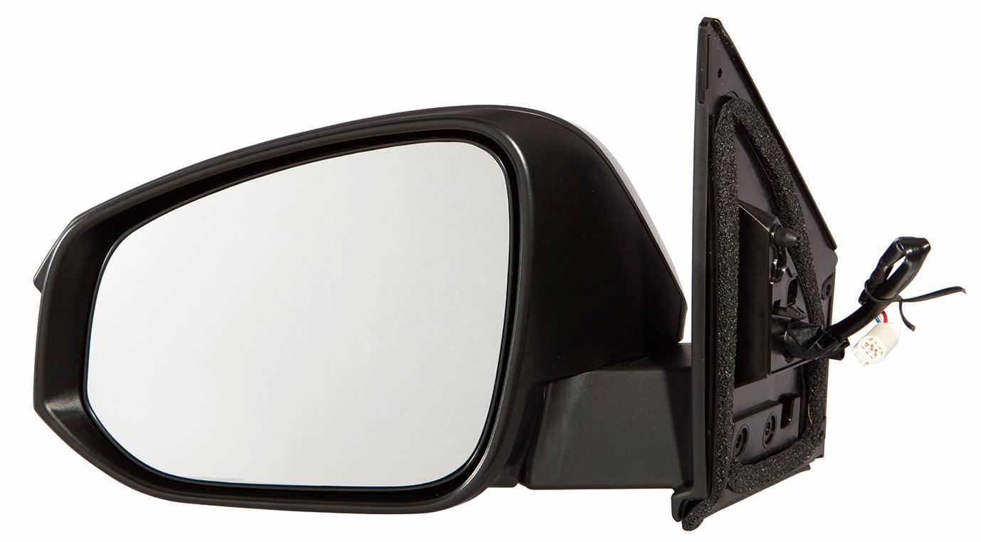 Rétroviseur extérieur côté conducteur pour Toyota Rav4 2013-2015, électrique, sans clignotant ni surveillance d'angle mort, texturé, TO1320309