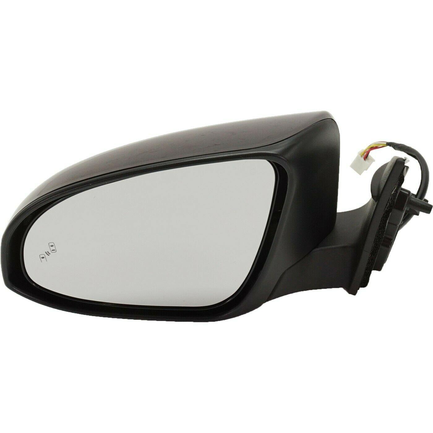 Rétroviseur extérieur côté conducteur pour Toyota Camry 2013-2014, électrique, chauffant, avec surveillance d'angle mort SE/XLE, TO1320316