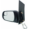 2015-2020 Toyota Sienna Mirror Driver Side Power Textured With Spotter Glass Without Blind Spot/Heat