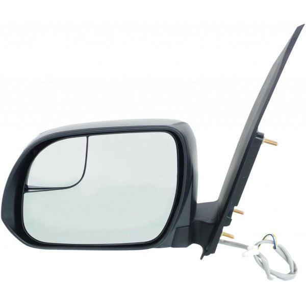 2015-2020 Toyota Sienna Mirror Driver Side Power Textured With Spotter Glass Without Blind Spot/Heat