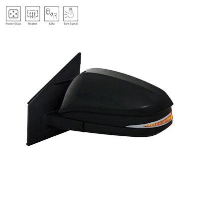 2015-2018 Toyota Rav4 Mirror Driver Side Power Heated With Blind Spot/Signal Ptm From Nov 14Th 2015
