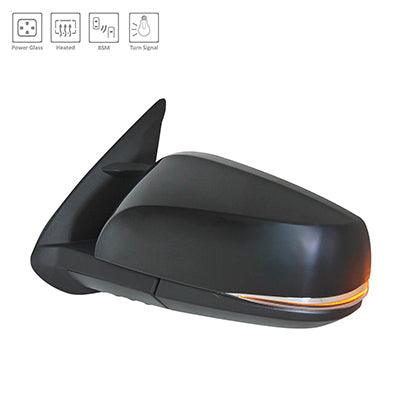 2016-2021 Toyota Tacoma  Mirror Driver Side Power Heated Ptm With Signal/Blind Spot Manual Fold